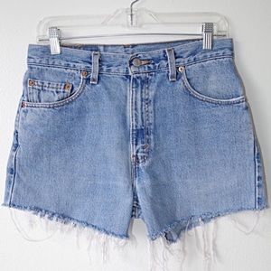 Vintage Levi’s Denim Cut Off Shorts